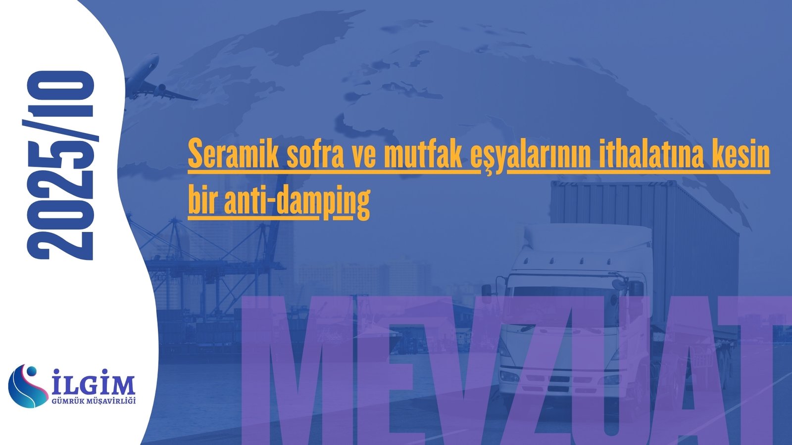 Seramik sofra ve mutfak eşyalarının ithalatına kesin bir anti-damping