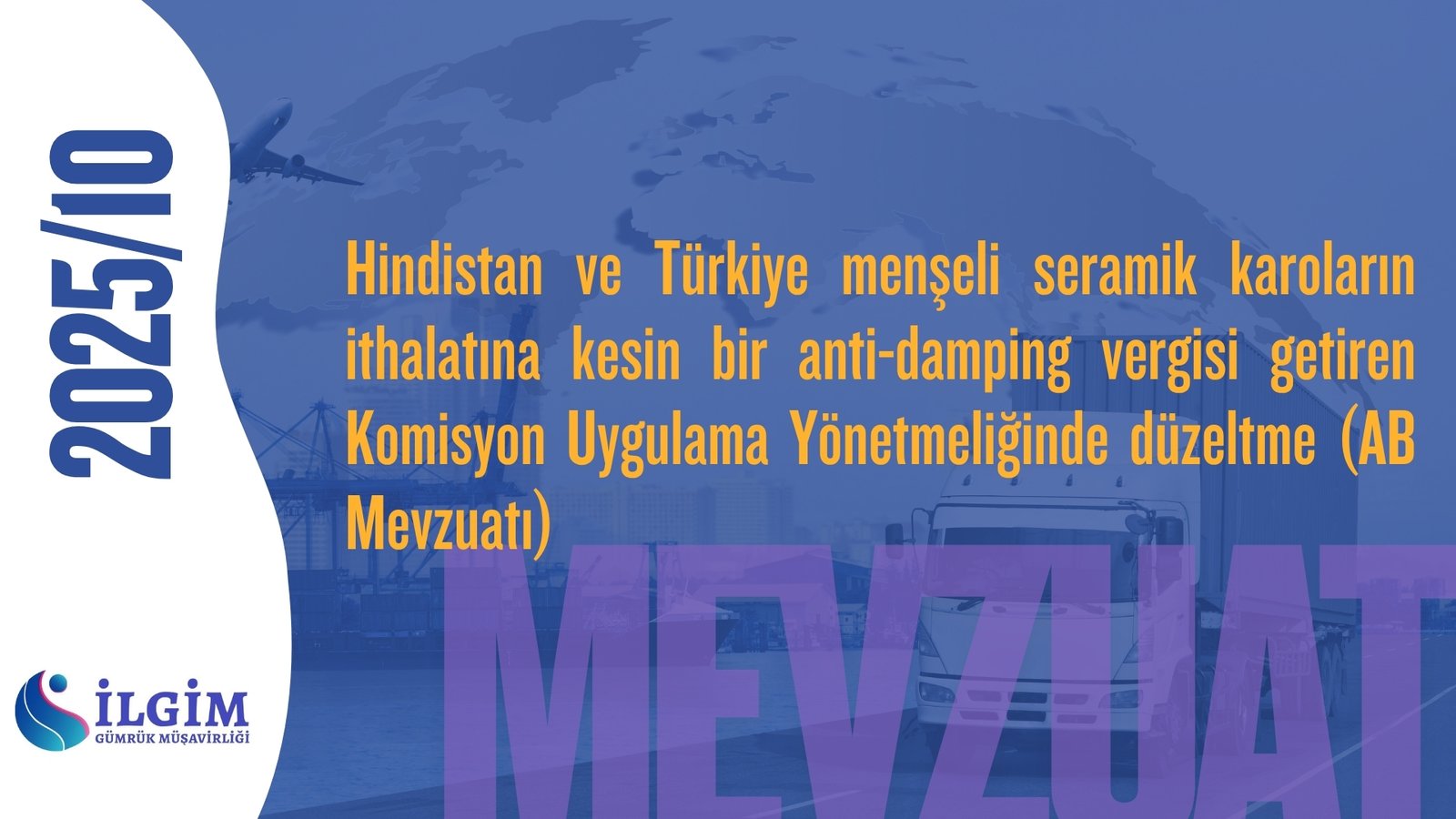  Hindistan ve Türkiye menşeli seramik karoların ithalatına kesin bir anti-damping vergisi getiren Komisyon Uygulama Yönetmeliğinde düzeltme (AB Mevzuatı)