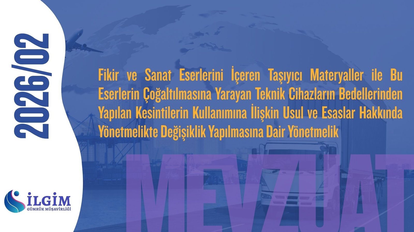 Fikir ve Sanat Eserlerini İçeren Taşıyıcı Materyaller ile Bu Eserlerin Çoğaltılmasına Yarayan Teknik Cihazların Bedellerinden Yapılan Kesintilerin Kullanımına İlişkin Usul ve Esaslar Hakkında Yönetmelikte Değişiklik Yapılmasına Dair Yönetmelik